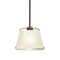 Besa Lighting Pica 9 Cord Pendant, White Sand, Bronze Finish, 1x9W LED 1TT-PIC9WH-LED-BR - alternate 1